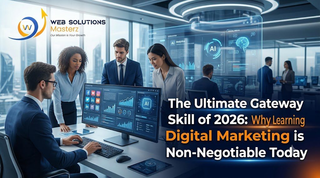 The Ultimate Gateway Skill of 2026: Why Learning Digital Marketing is Non-Negotiable Today