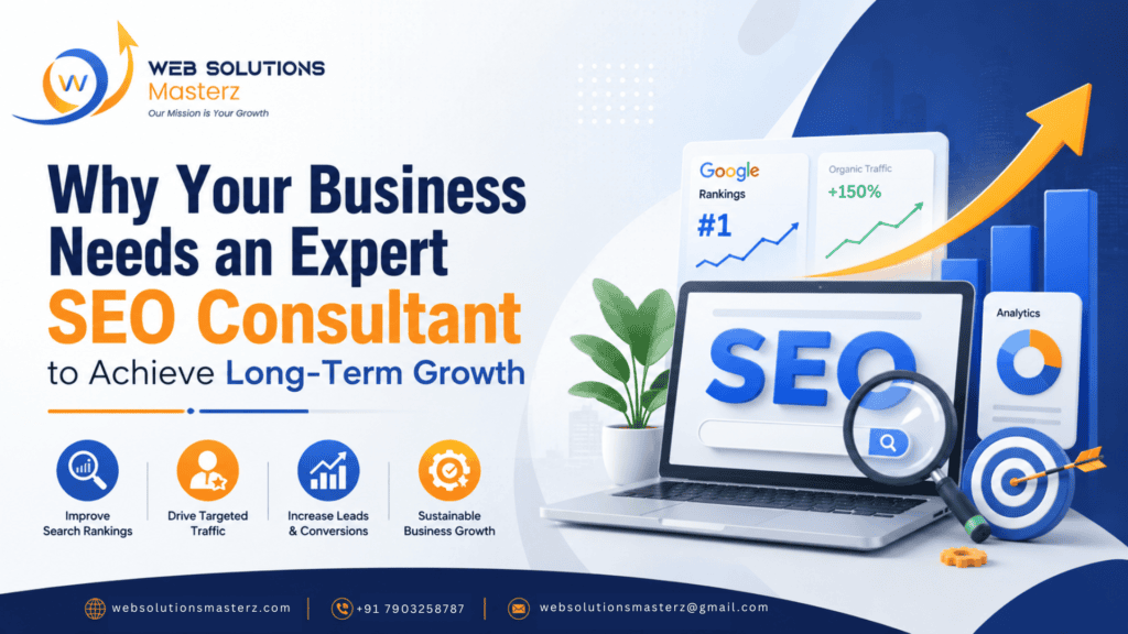 Why Your Business Needs an Expert SEO Consultant to Achieve Long-Term Growth